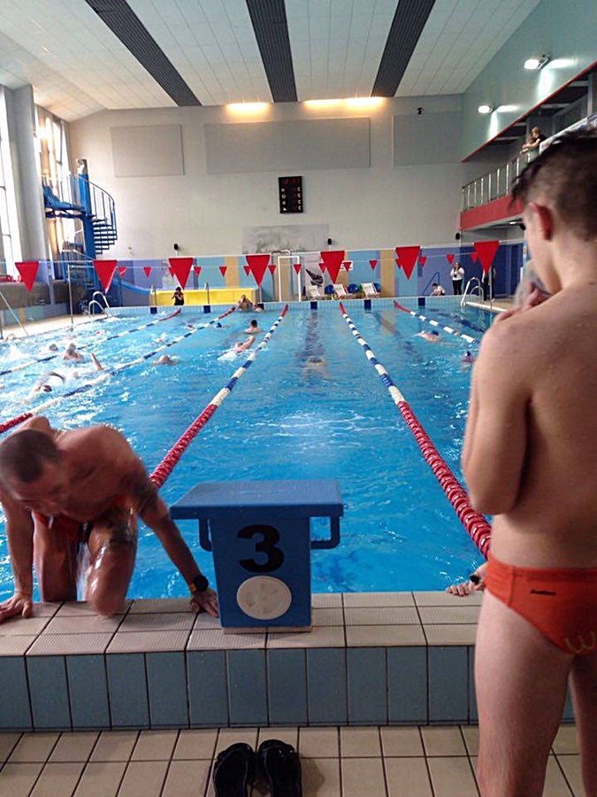 Hokej pod wodą Walenie Siemianowice Śląskie Sztafeta charytatywna 2017